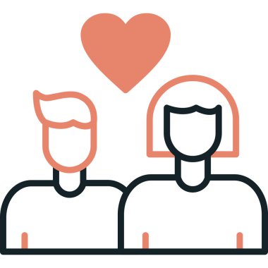 Çiftler ana hatlarıyla simgeyi severler