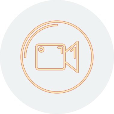 Modern simgenin vektör illüstrasyonu