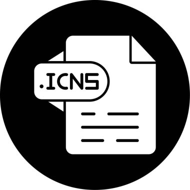 Dosya simgesinin vektör illüstrasyonu