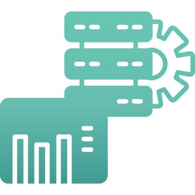 Veri merkezi. Basit simge