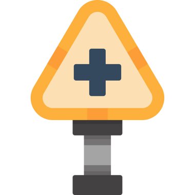 Trafik ışığı simgesi vektör illüstrasyonu