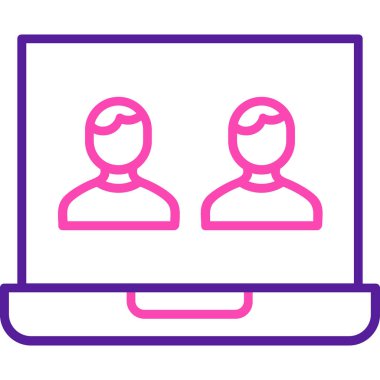 seo modern simgesinin vektör illüstrasyonu