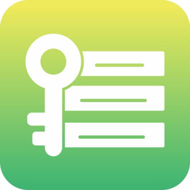 Soyut arka grupta anahtar simgesi izole edildi