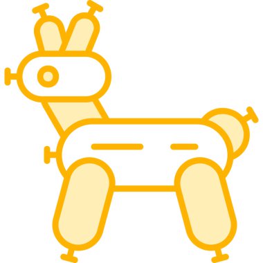 Anahat biçiminde hayvan hayvan memeli simgesi