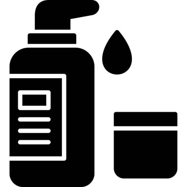 şişe simgesi vektör illüstrasyonu