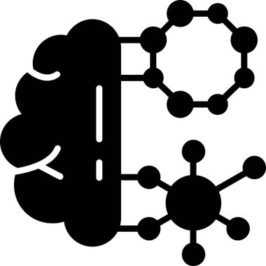 Katı biçiminde bulut hesaplama ağı simgesi