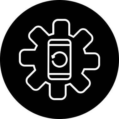 seo modern simgesinin vektör illüstrasyonu