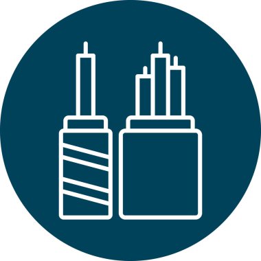 Yapı simgesinin vektör illüstrasyonu