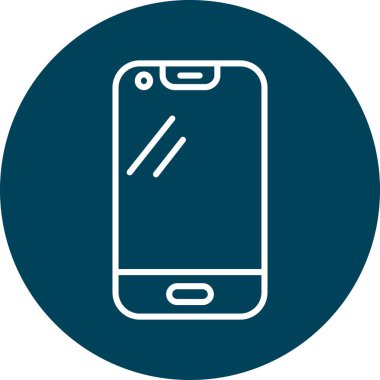 cep telefonu vektör simgesi