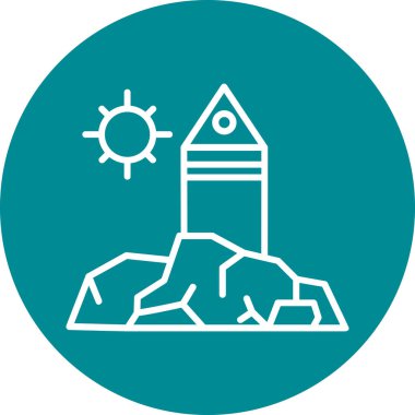 seo modern simgesinin vektör illüstrasyonu