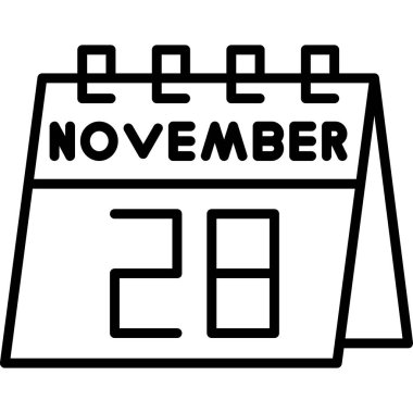 Kasım 2 takvim simgesi
