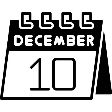 Takvim simgesi vektör illüstrasyonu