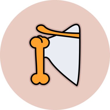 Bayrak. Web simgesi basit illüstrasyon