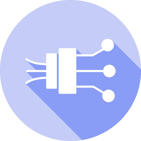 векторная иллюстрация современной иконки b