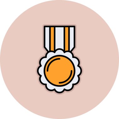 kurdele simgesi ile madalya