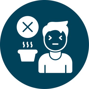 İnsan simgesinin vektör illüstrasyonu