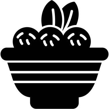 Sepet. Web simgesi basit illüstrasyon