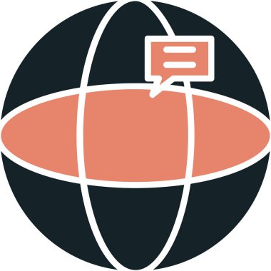 Bir kürenin vektör illüstrasyonu