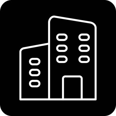 Mimari simge vektör çizim