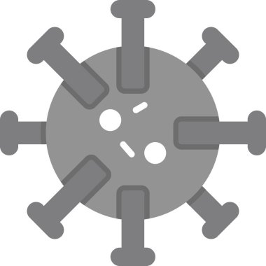 Tekerlek simgesi. Web için basit tekerlek vektör simgeleri çizimi