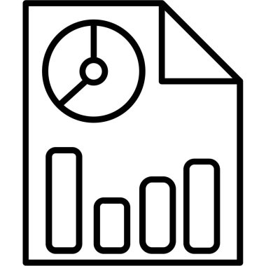 veri analiz vektörü simgesi