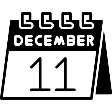 10 Aralık - Takvim simgesi