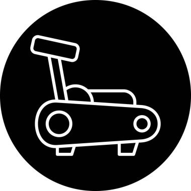 Modern araba simgesinin vektör illüstrasyonu