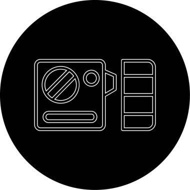 Basit ve minimalist uygulama simgesi