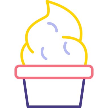 Dondurma. Basit tasarım