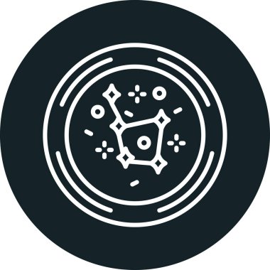 Bir simgenin vektör illüstrasyonu