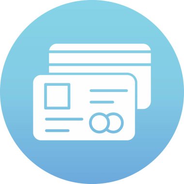 Kart simgesi vektör işareti