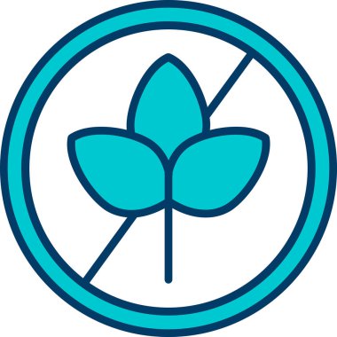 Yaprak. Web simgesi basit illüstrasyon