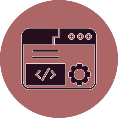 seo modern simgesinin vektör illüstrasyonu