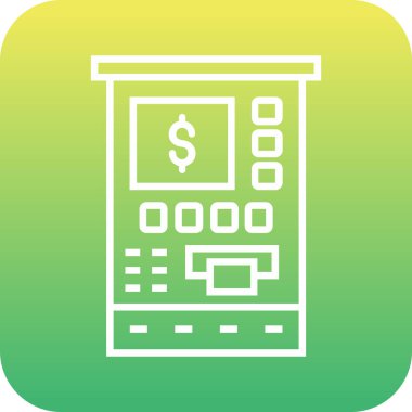 Dolar simgesi vektör illüstrasyonu