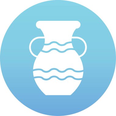 Sürahi simge vektör çizim