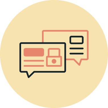 Web simgesi vektör illüstrasyonu