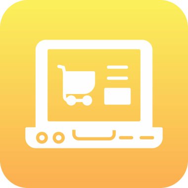 bilgisayar simgesi vektör illüstrasyonu