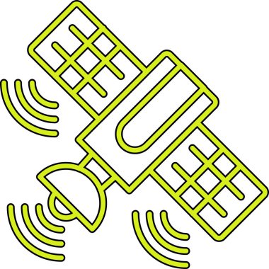 Wifi sinyal simgesi. Vektör İllüstrasyonu