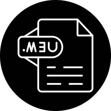 Vektör belgesi Simge illüstrasyonu