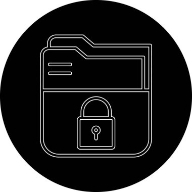 Belge simgesinin vektör illüstrasyonu