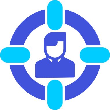 Bir insan kafasının vektör illüstrasyonu