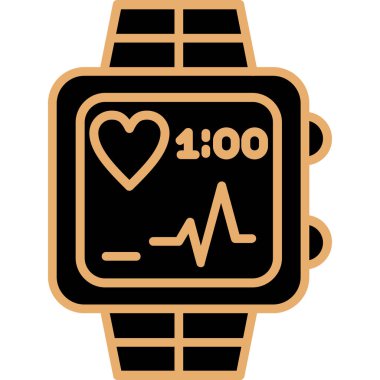 kalp atışı kutsal kişilerin resmi, vektör çizim