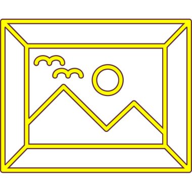 harita simgesi vektör illüstrasyonu