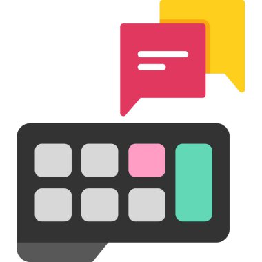 seo modern simgesinin vektör illüstrasyonu