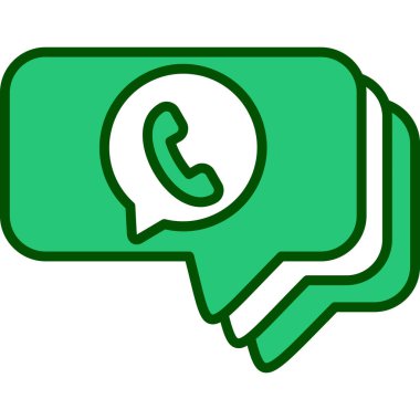 Telefon simgesi vektör illüstrasyonu