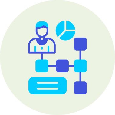 seo modern simgesinin vektör illüstrasyonu