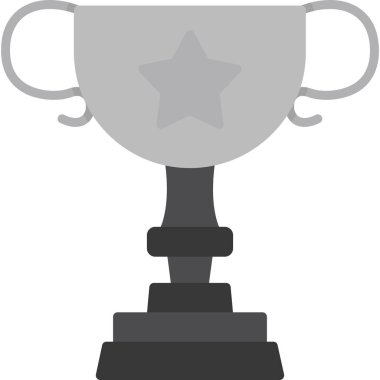 kupa ödülü izole edilmiş simge tasarımı, vektör illüstrasyon grafiği