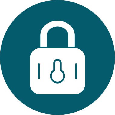 ikon vektör illüstrasyonunu kilitle