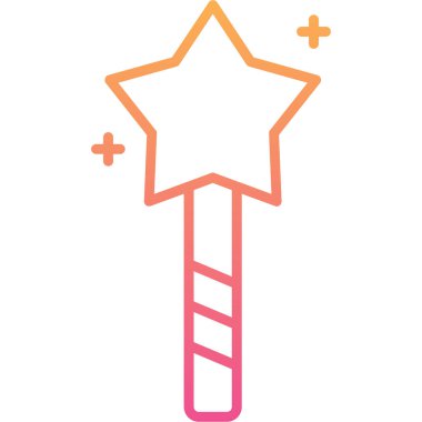 Bir noel simgesinin vektör illüstrasyonu