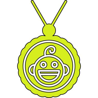 Şirin Çince burç işaretleri, vektör illüstrasyonu